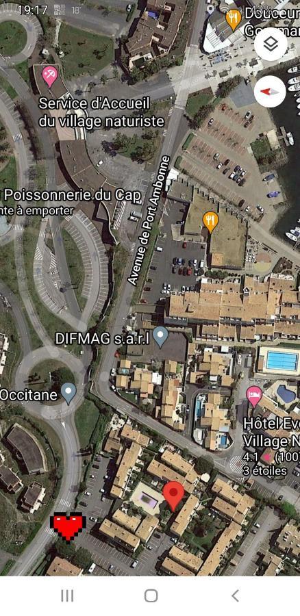 Appartement T2 "Les Estivales" Proche Village Naturiste Agde Exteriör bild